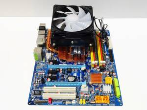 [LGA775] GIGABYTE GA-X38-DS4 (rev. 1.0) + Core2 Quad9550 + Memory4GB(2GBx2) + Cooler [ギガバイト]