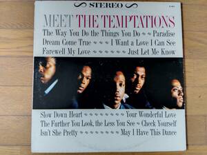 US Original GORDY盤 / TEMPTATIONS テンプテーションズ / Meet the Temptations (first album) / ゆうパック送料無料