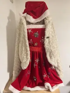 クリスマス衣装 サンタコスプレ 5点セット