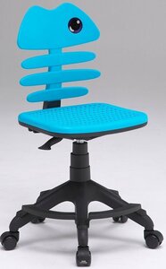 人気商品　ゲーミングチェアー オフィスチェアー ボーンチェアー 魚　ゲーム　チェアー　椅子　骨盤矯正　姿勢がいい　学習椅子　ブルー色