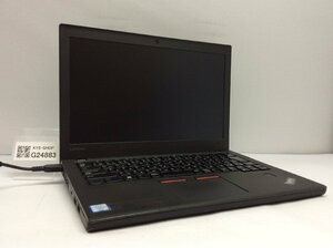 ジャンク/ LENOVO 20K5S2SA00 ThinkPad X270 Intel Core i5-6300U メモリ4.1GB SSD128.03GB 【G24883】