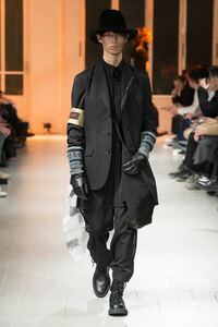 YOHJI YAMAMOTO 120sギャバ　腕章JKT&PANTS