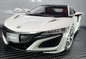 完成品♪タミヤ 1/24 ホンダ NSX ホワイトパール塗装