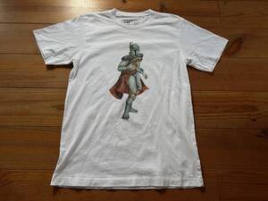 中古 スターウォーズ ユニクロ Tシャツ Mサイズ マンダロリアン 高橋盾 コラボ 白 映画 STARWARS UNDERCOVER デザイナーJONIO