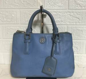 no25367 Tory Burch トリーバーチ 本革 レザー ハンド トート バッグ ☆