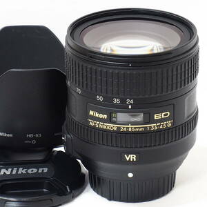 AF-S NIKKOR 24-85mm f/3.5-4.5G ED VR for Nikon F Mount Full Frame FX Format D850 D780 D6 D5 Df D750 D610 & FTZ FTZII 撮影テストOK!