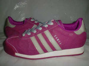 ★adidas SAMOA W `12製アディダス G67459 サモア WOMENS パープル/メタリックグレー