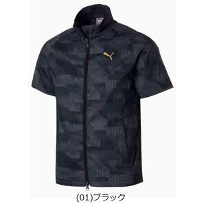 送料無料◆新品◆プーマ ゴルフ 3D グラフィック フルジップ ウーブンジャケット◆(M)◆930513-01◆PUMA GOLF