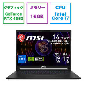 ★241063 未開封保証品 MSI ゲーミングノートパソコン Stealth 14 Studio A13V Stealth-14Studio-A13VE-569JP 4526541194092