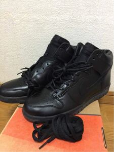 【dead stock】NIKE DUNK HI PREMIUM US10.5 ナイキ ダンク ハイ プレミアム ブラック 28.5cm 2003年製