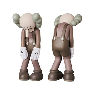 未使用 MEDICOM TOY KAWS SMALL LIE Companion Vinyl Figure ブラウン メディコムトイ カウズ ビニールフィギュア