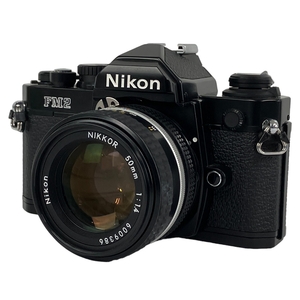 Nikon FM2 NIKKOR 50mm 1:1.4 フィルムカメラ レンズ セット 中古 訳有 Y8873320