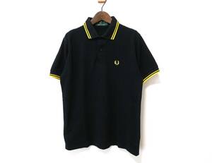 MADE IN ENGLAND FRED PERRY コットンカノコポロシャツ 38(S位)