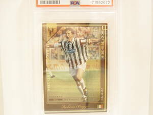 PSA鑑定済 Panini WCCF 2015-2016 HOLE ロベルト・バッジョ　Roberto Baggio 1967 Italy　Juventus FC History Of Legends PSA8