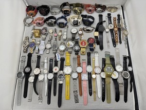 【1円スタート】 【ジャンク】SEIKO,CASIO,swatch 等 腕時計 時計 まとめ売り 65点