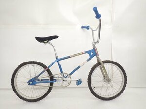 【配送/来店引取可】MONGOOSE/マングース BMX モトマグ MOTOMAG コースターブレーキ有り 20インチ ブルー系 ビンテージ 希少 ◆ 6E6CD-5