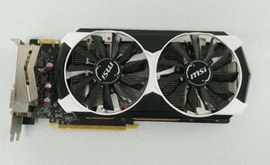 【ジャンク扱い】グラフィックボード MSI GeForce GTX 970 4GB DDR5 グラボ ビデオ カード エムエスアイ N052801