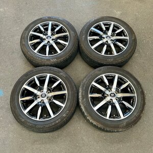 タイヤ付き純正オプションホイール4本　モデリスタ　weds GUILD KS(ウェッズ ギルド)　15×6J　+43　100　5穴　185/60R15　2021年製　1ミリ