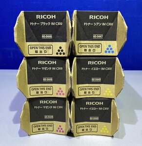 【越谷発】【RICOH】純正未使用品☆ Pトナー IM C300（K×1 C×1 M×2 Y×2）６本セット☆（36156）