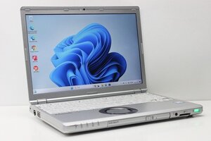 1円スタート ノートパソコン Windows11 Panasonic レッツノート CF-SZ6 DVDマルチ 第7世代 Core i5 SSD256GB メモリ8GB WPS office搭載