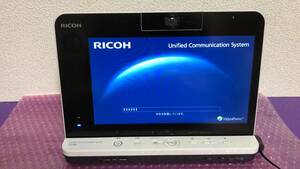 RICOH P1000 テレビ/Web会議システム バッテリー内蔵 ディスプレイ一体型のオールインタイプ 通電のみ確認済み SHZ080