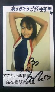 佐々木萌香 (もえちゃんEXPO) サイン入り 現場チェキ わき見せ ハイレグ・レースクィーン・3150ガールズ・スーパーGT・おはもえちゃん