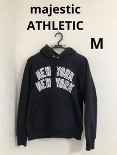 majestic ATHLETICニューヨーク パーカー M