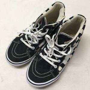 送料込み★VANS バンズ★ハイカットスニーカー　ジュニアシューズ★男女兼用　22.0㎝#50714s34