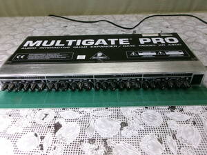 ■XR4400　-2　BEHRINGER MULTIGATE PRO　XR4400　ベリンガー　音出し確認済み　難あり　QUAD　EXPANDER/GATE