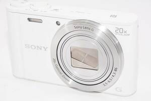 【外観特上級】ソニー SONY デジタルカメラ Cyber-shot WX350 光学20倍 ホワイト DSC-WX350-W