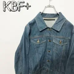 KBF +　デニムジャケット　Gジャン　FREESIZE