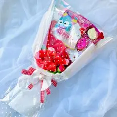 お菓子ブーケ　誕生日　発表会　結婚式　お祝い　プチギフト　サンリオ　リングガール
