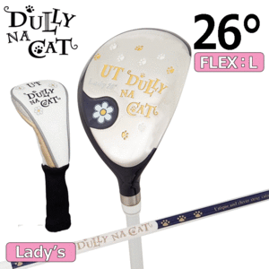 【レディース】DULLY NA CAT ユーティリティ 5U DN-CLUB05【ダリーナキャット】【UT】【FLEX：L】【26度】【HC：ベージュ】【Utility】