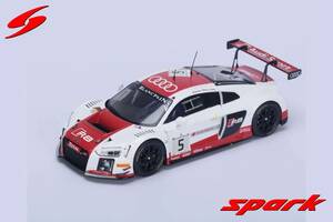 ■限定500pcs. スパークモデル 1/43 2015 アウディR8 LMS #5 スパ24h