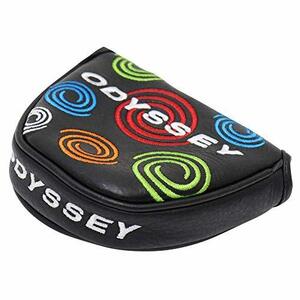 ODYSSEY （オデッセイ） TOUR SUPER SWIRL BLACK 限定 マレット パターカバー 5517201 本革 ブラック