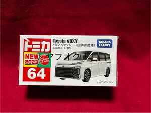  トミカ No.64 トヨタ ヴォクシー 初回特別仕様 Toyota VOXY TAKARA TOMY