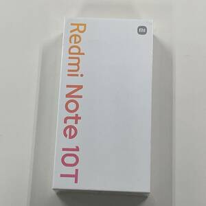 新品未開封品 softbank Xiaomi Redmi Note 10T A101XM アジュールブラック