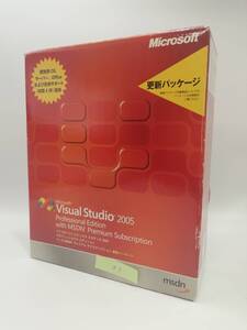 MicroSoft Visual Studio 2005 Professional Edition With MSDN Premium Subscription 更新パッケージ版 中古ソフト 管U3