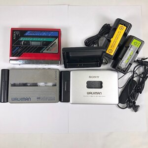 ■【買取まねきや】ウォークマン SONY ソニー WM-EX511 WM-503 バッテリー BCA-7 アイワ HS-U7V ジャンク品 計4点■