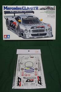 『タミヤ＋スタジオ27／メルセデスCLK-GTR＋専用デカール付き』