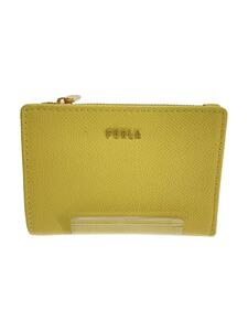 FURLA◆2つ折り財布/-/YLW/レディース/pck5cl0