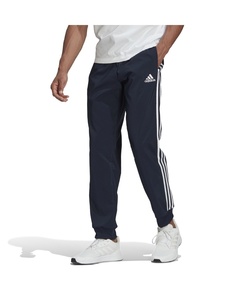 送料185円～◆新品◆adidas◆アディダス◆AEROREADY エッセンシャルズ テーパード ウインドパンツ◆紺◆M