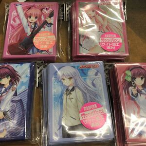 ブロッコリーキャラクタースリーブ　Angel Beats！5種セット　新品未開封