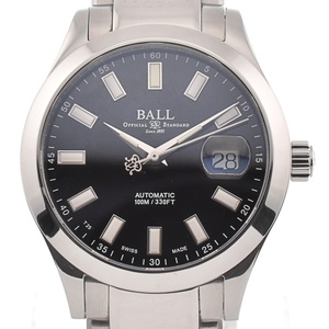 値下 ボールウォッチ BALLWATCH MN2026C-S6J-BK エンジニア マーベライト デイト 自動巻き メンズ 良品 箱付き N#132142