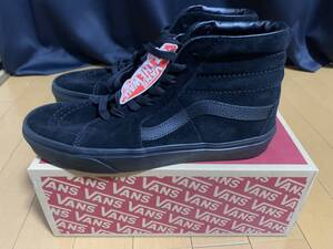 VANS SK-8 HI Black/Black VN000D5IBKA US9/27cm バンズ ブラック/ブラック　ヴァンズ　スケーター　新品未使用