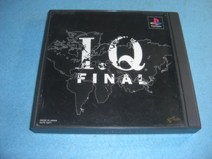  【PS】PSソフト『I.Q FINAL』 PS プレステ ゲームソフト 作動未確認