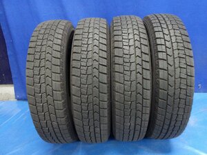 『DUNROP　ダンロップ　WINTERMAXX WM02　ウィンターマックス　145/80R13　2023年製　冬タイヤ　スタッドレスタイヤ　4本セット』