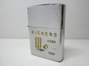 ★Vin-Zippo★ KICKERS 合体ダメージケース ブーツ ヴィンテージ 1976年＋製造年代不明　