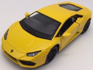 1台売り　イエロー　1/36　ランボルギーニ ウラカン LP 610-4 カラー ミニカー 車 Lamborghini Huracan スーパーカー 外車 輸入