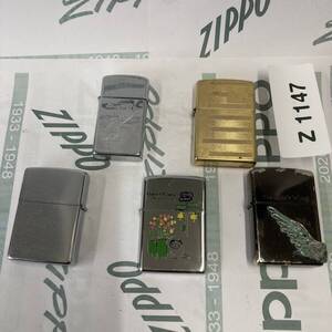 1円スタート zippo おまとめセット 5個 オイルライター ジッポー Z1147